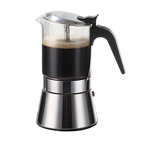 SIXAQUAE Moka Induction Espresso Maker