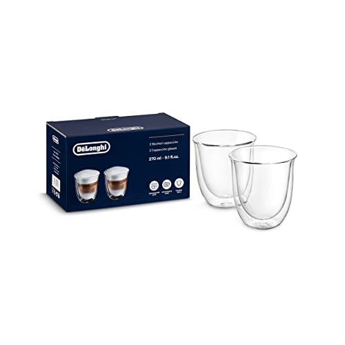 Delonghi Cappuccino Glasses