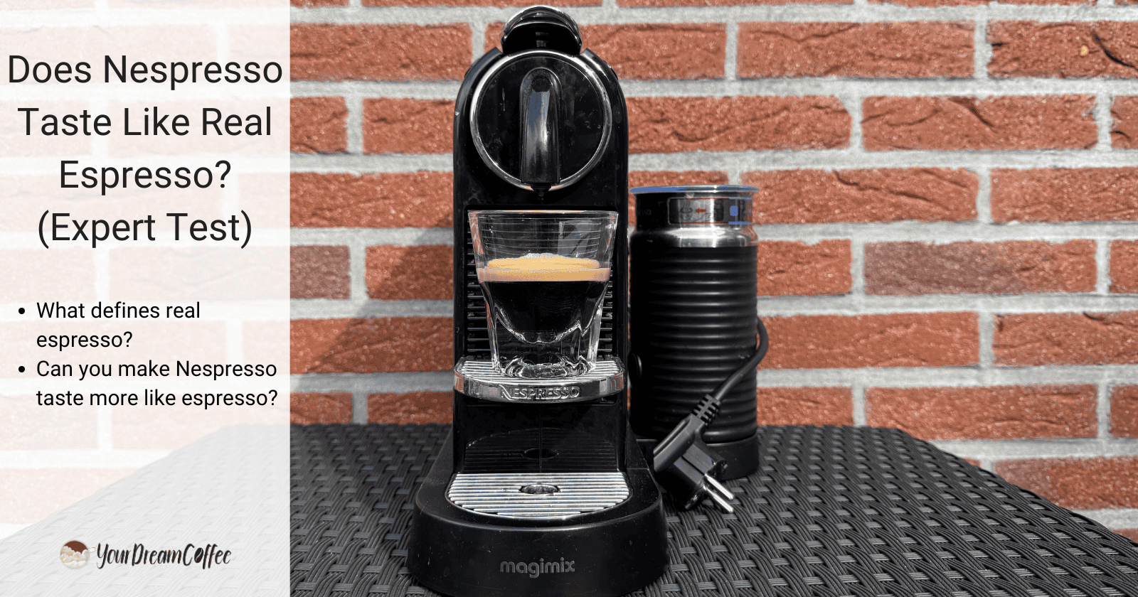 Does Nespresso Taste Like Real Espresso? (Expert Test)