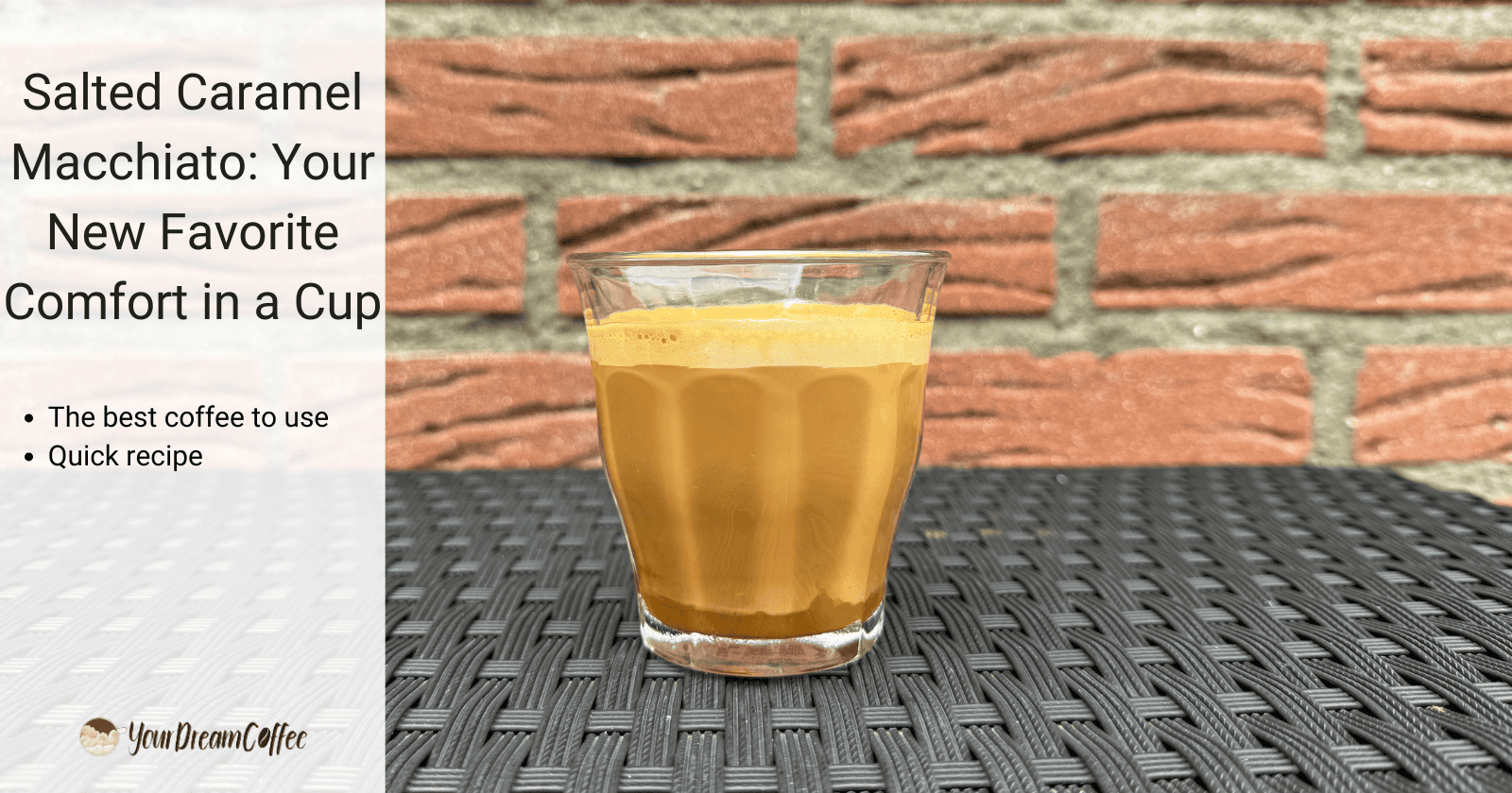 Salted Caramel Macchiato: Your New Favorite Comfort in a Cup